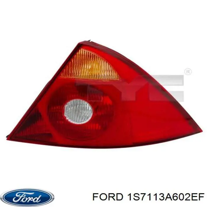 1S7113A602EF Ford Lanterna traseira direita