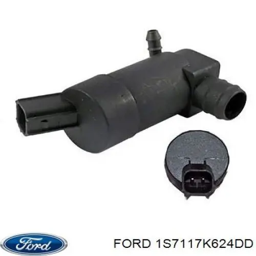 Bomba de motor de fluido para lavador de vidro dianteiro Ford 1S7117K624DD preço, a partir de 18,36 USD