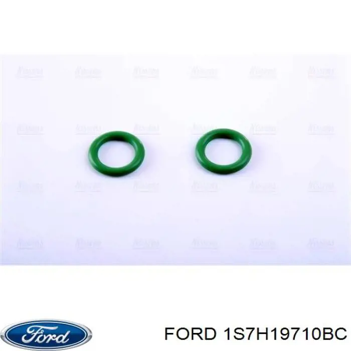 1S7H19710BC Ford Radiador de aparelho de ar condicionado