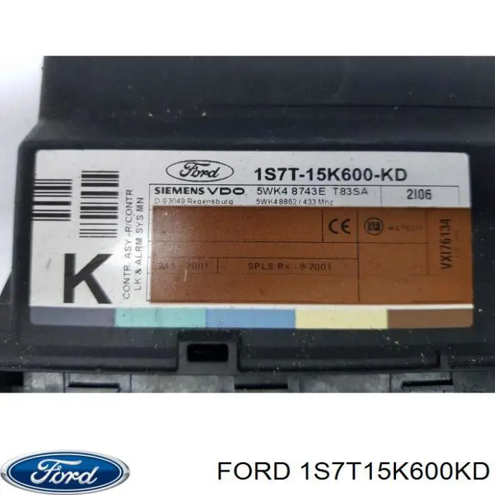1S7T15K600KD Ford 