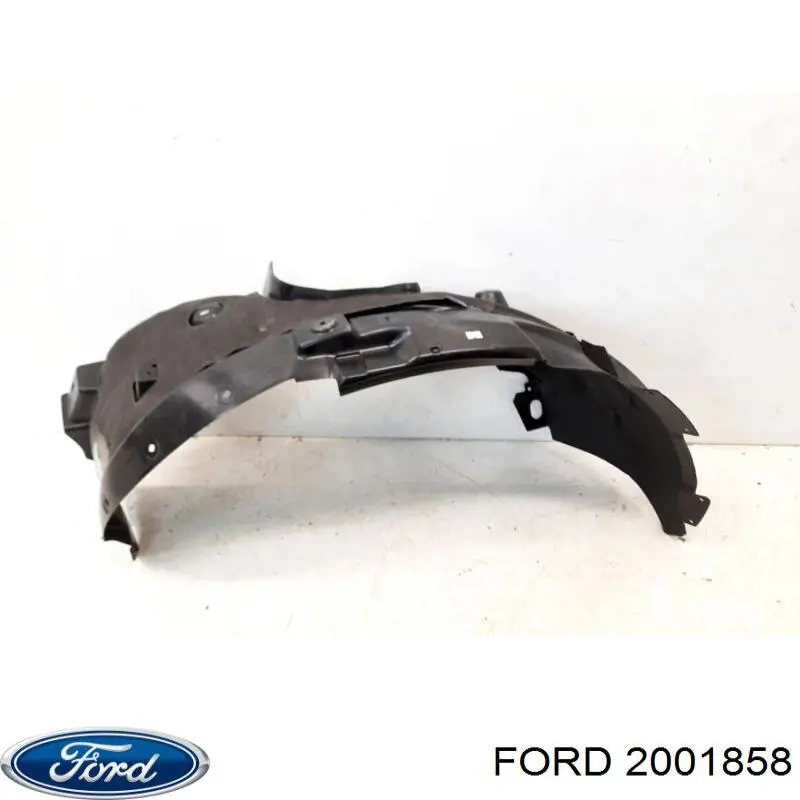 2001858 Ford Guarda-barras direito do pára-lama dianteiro