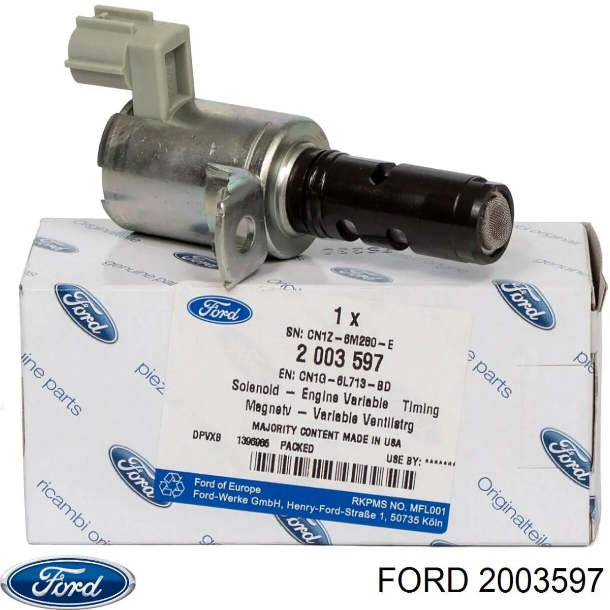 2003597 Ford Válvula eletromagnética de posição (de fases) da árvore distribuidora