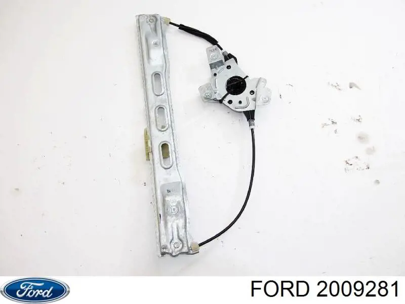 2009281 Ford Mecanismo de acionamento de vidro da porta dianteira esquerda
