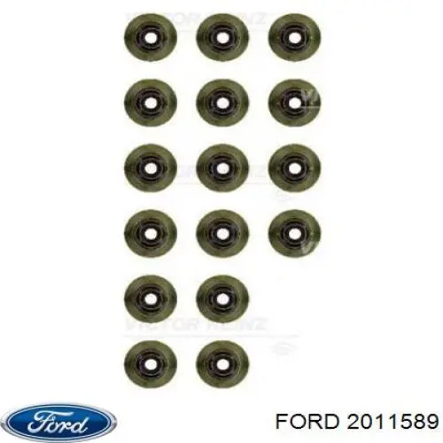 GK2Q6571AA Ford Vedação de válvula (coletor de óleo), admissão/escape, kit para um motor