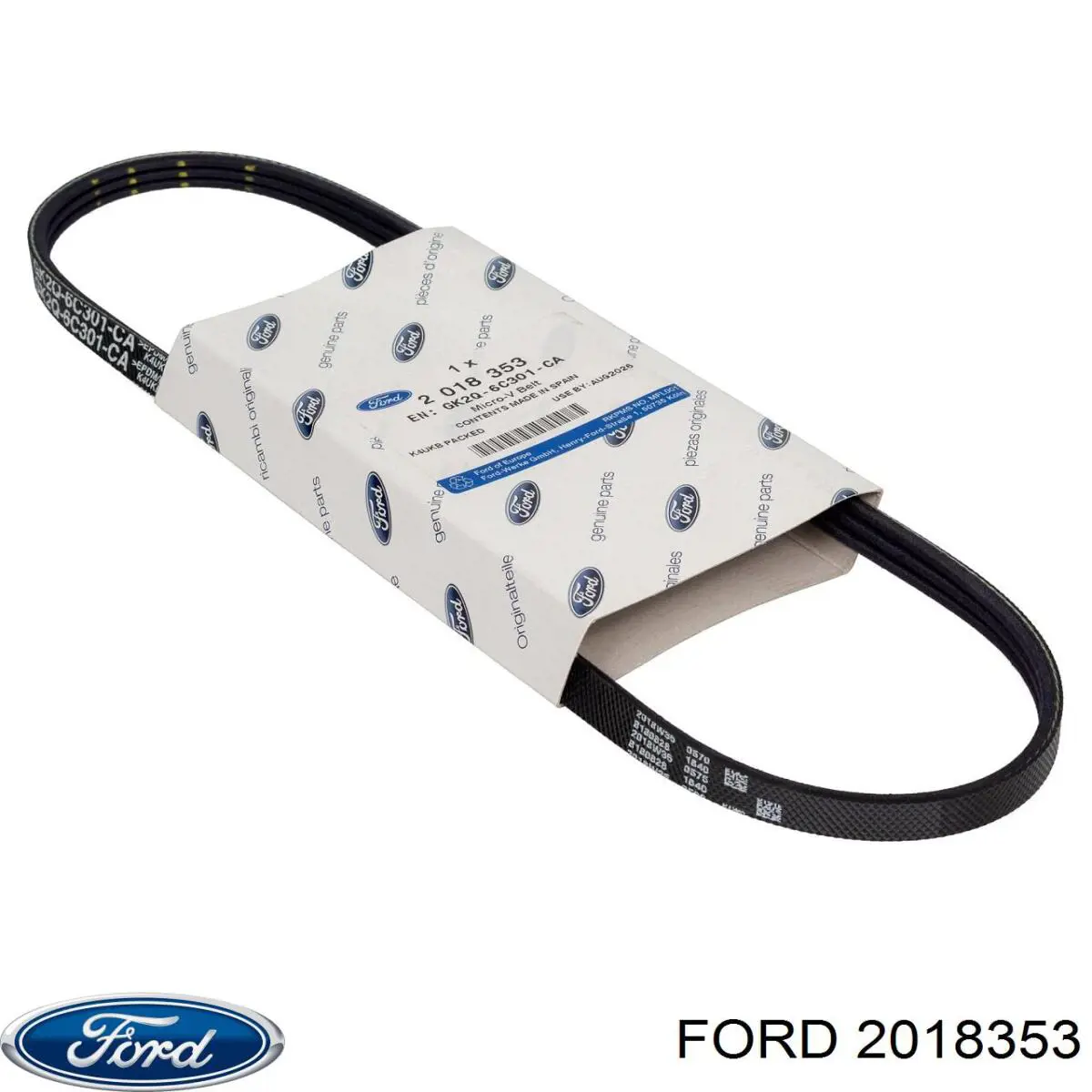 Correia dos conjuntos de transmissão Ford 2018353 preço, a partir de 9,89 USD