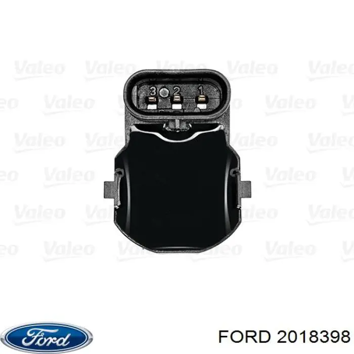 Compre 2018398 Ford Sensor dianteiro de sinalização de estacionamento (sensor de estacionamento)