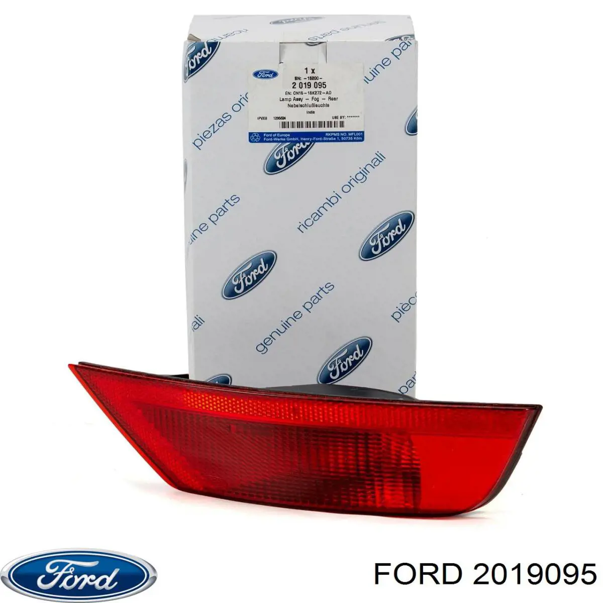 2019095 Ford Lanterna de nevoeiro traseira direita