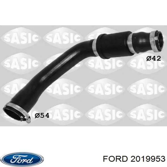 2019953 Ford Mangueira (cano derivado) de intercooler