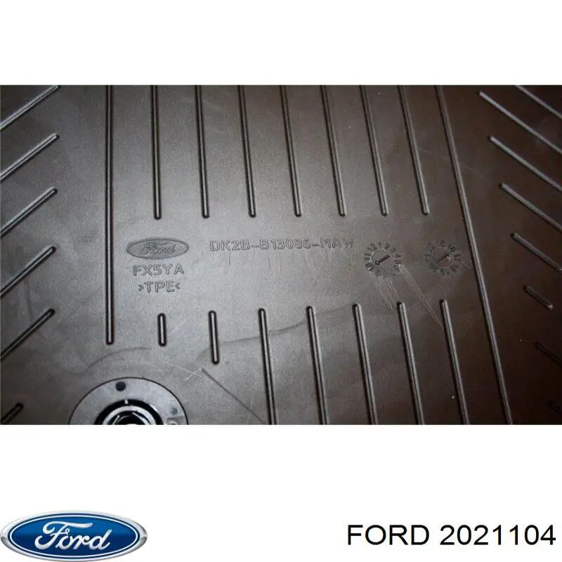 Tapete dianteiro, kit de 2 un. Ford 2021104 preço, a partir de 92,03 USD