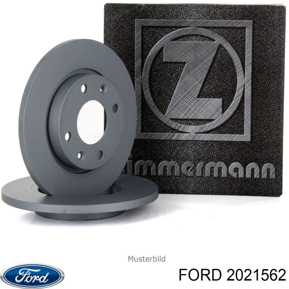 Compre 2021562 Ford Disco do freio traseiro
