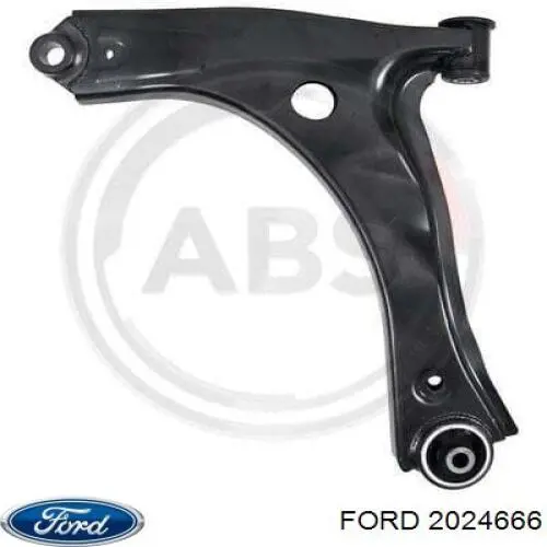 2024666 Ford Braço oscilante inferior esquerdo de suspensão dianteira
