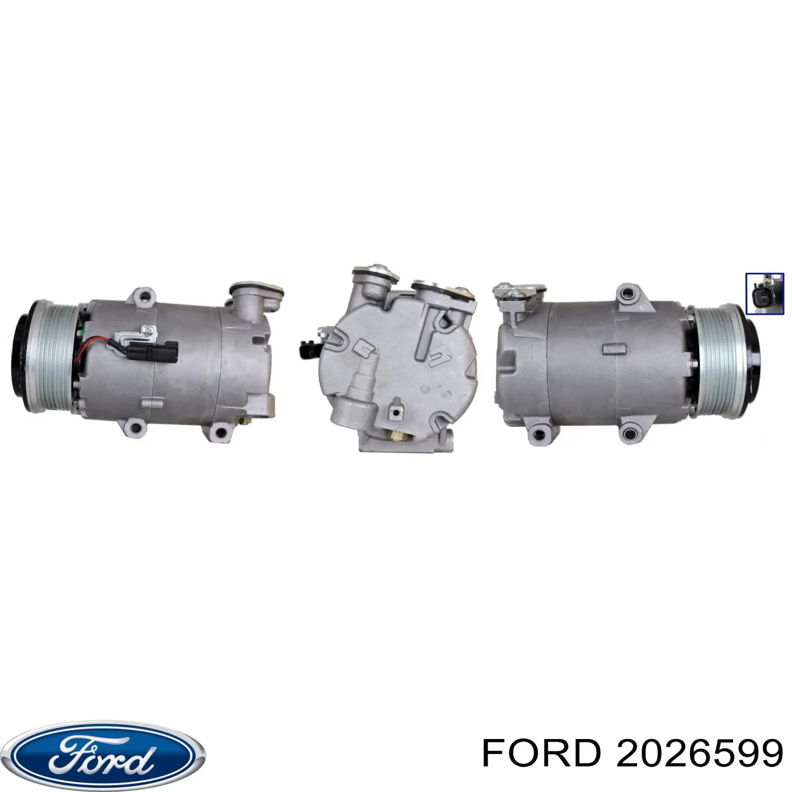 2026599 Ford Compressor de aparelho de ar condicionado
