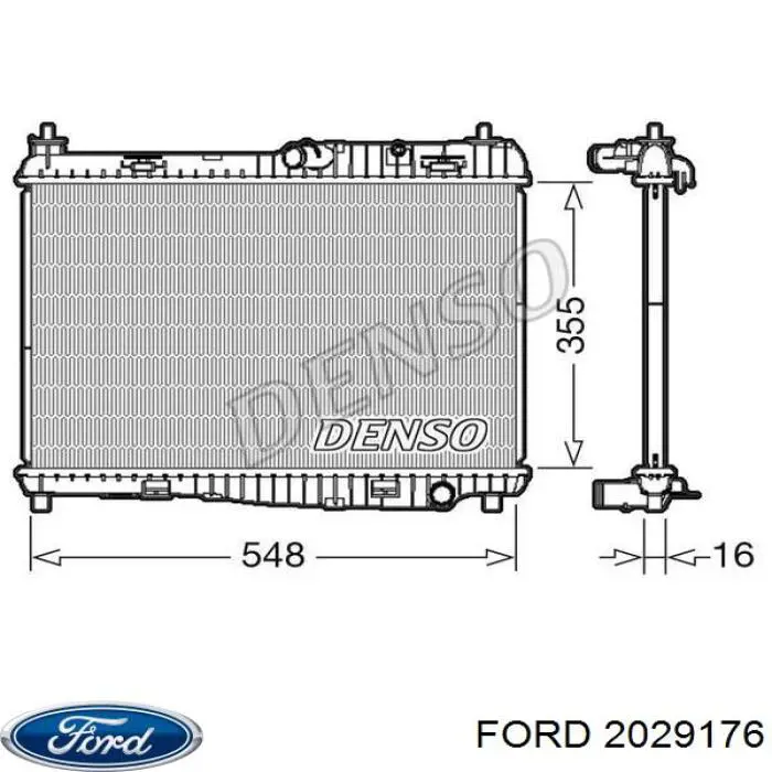 Radiador de esfriamento de motor Ford 2029176 preço, a partir de 65,30 USD