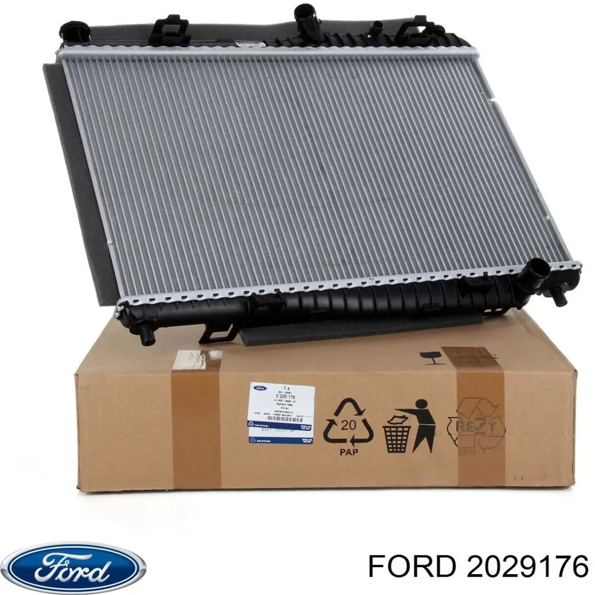 2029176 Ford Radiador de esfriamento de motor