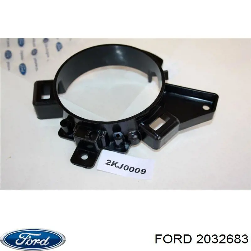 2032683 Ford Consola de fixação das luzes de nevoeiro esquerdas
