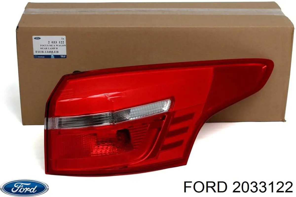 2033122 Ford Lanterna traseira direita