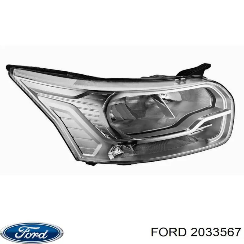 2639602 Ford Luz direita