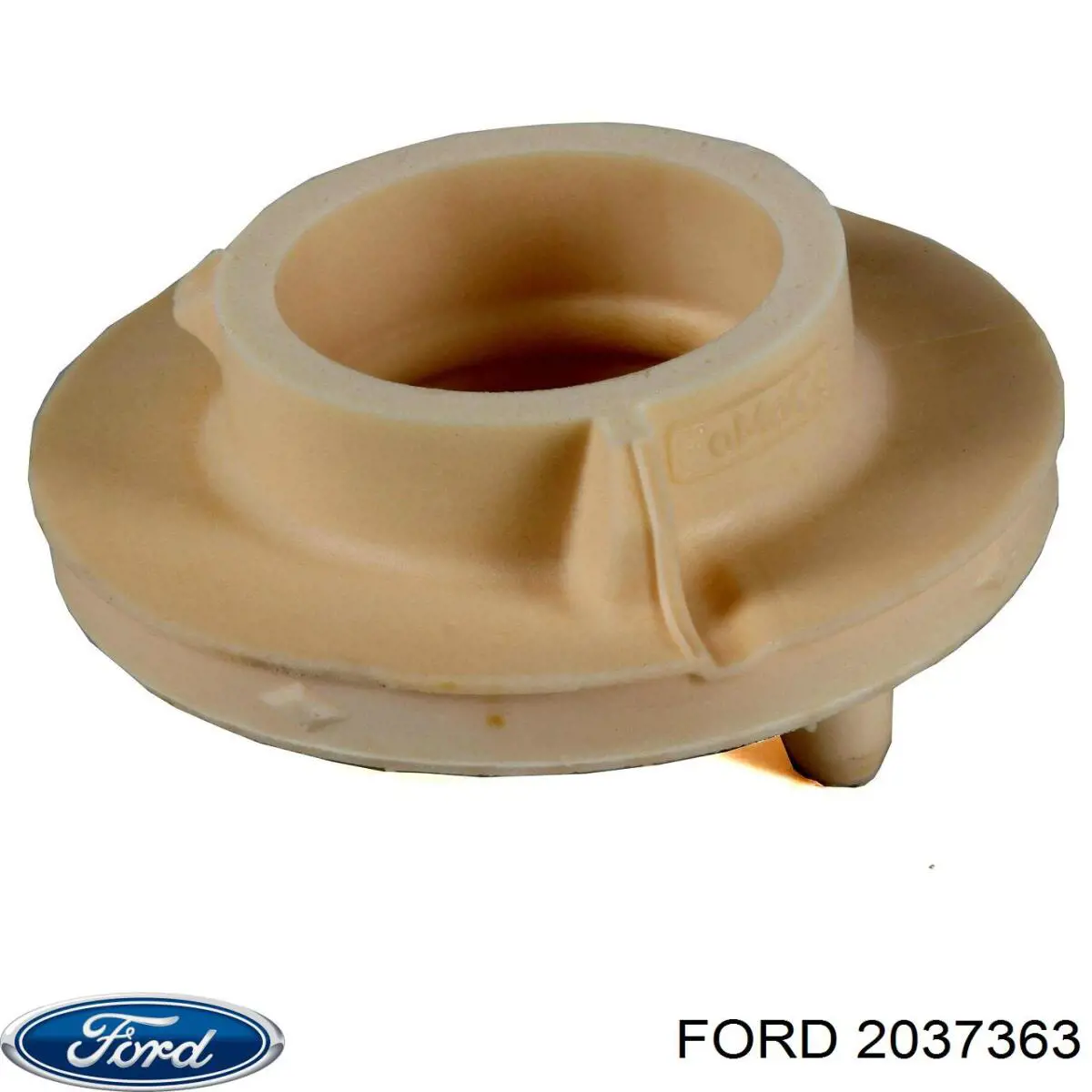 Compre 2037363 Ford Espaçador (anel de borracha) da mola traseira