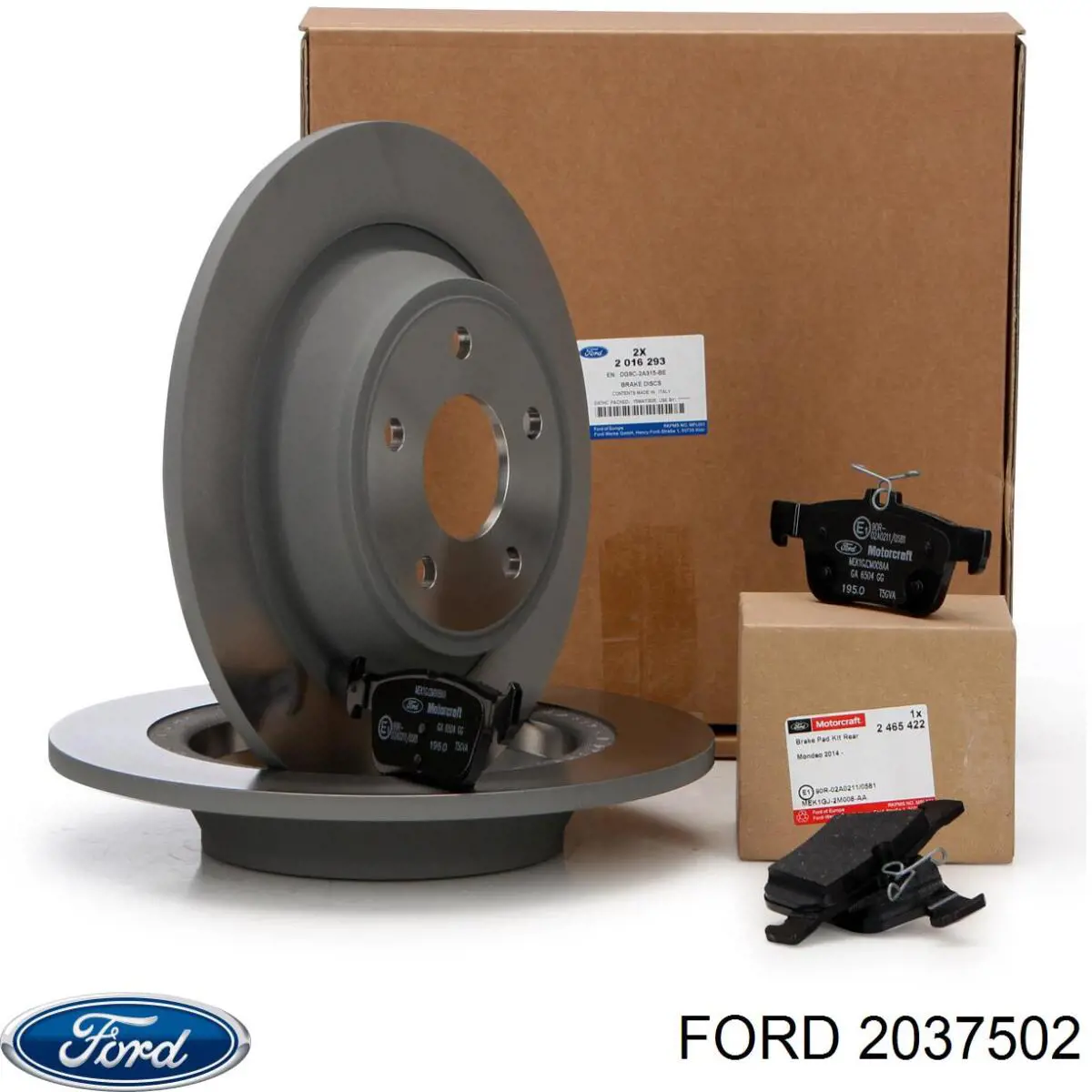 Disco do freio dianteiro Ford 2037502 preço, a partir de 54,83 USD