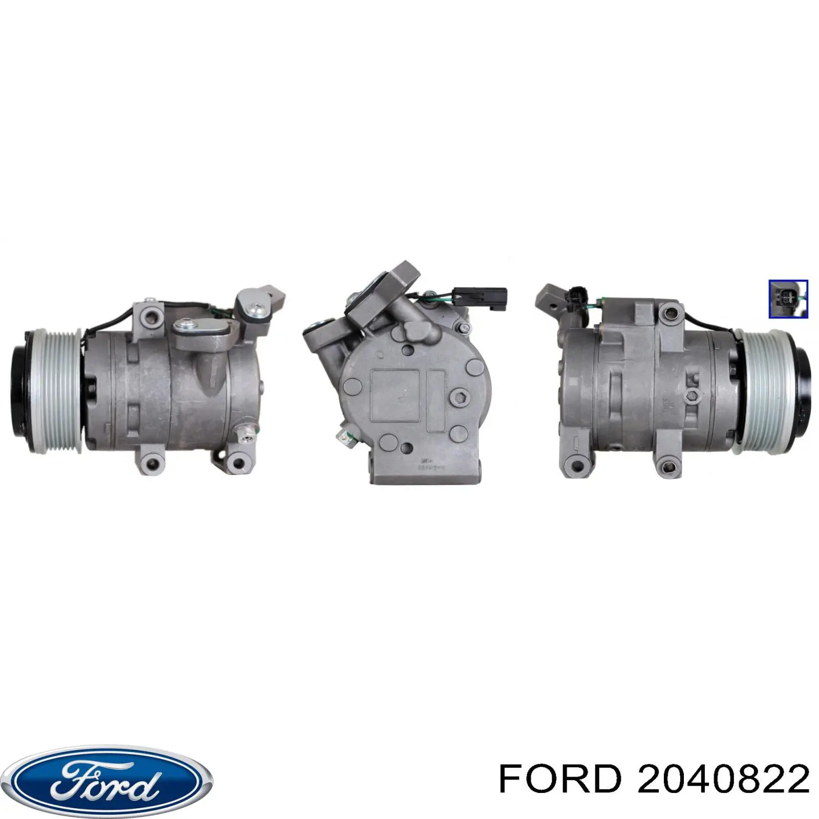 ACP01356 Lucas Compressor de aparelho de ar condicionado