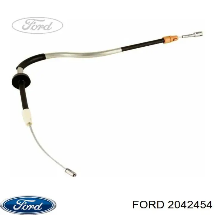 2042454 Ford Cabo do freio de estacionamento dianteiro
