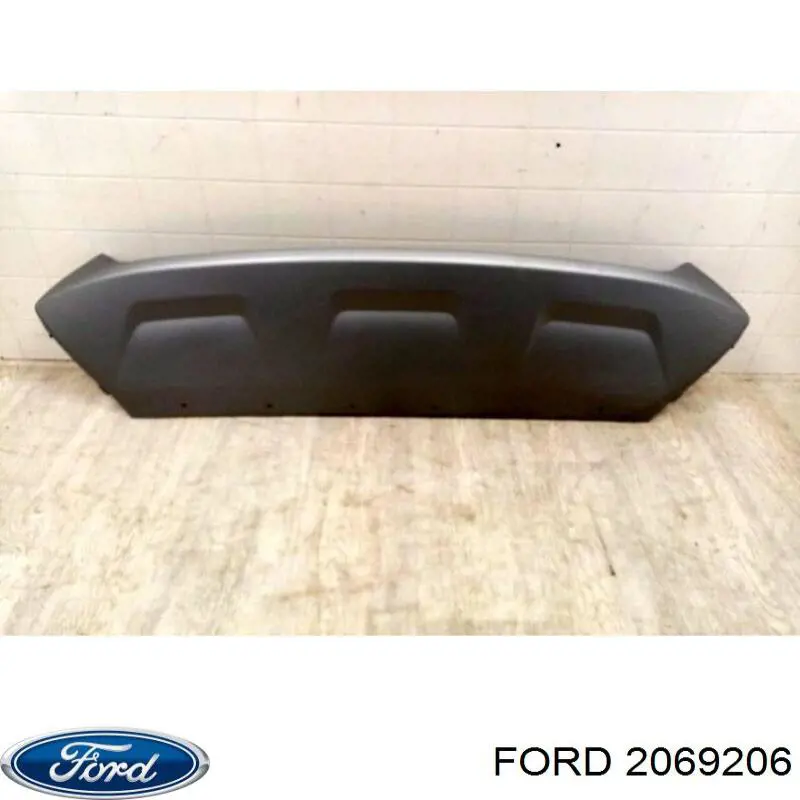 2069206 Ford Moldura central do pára-choque dianteiro