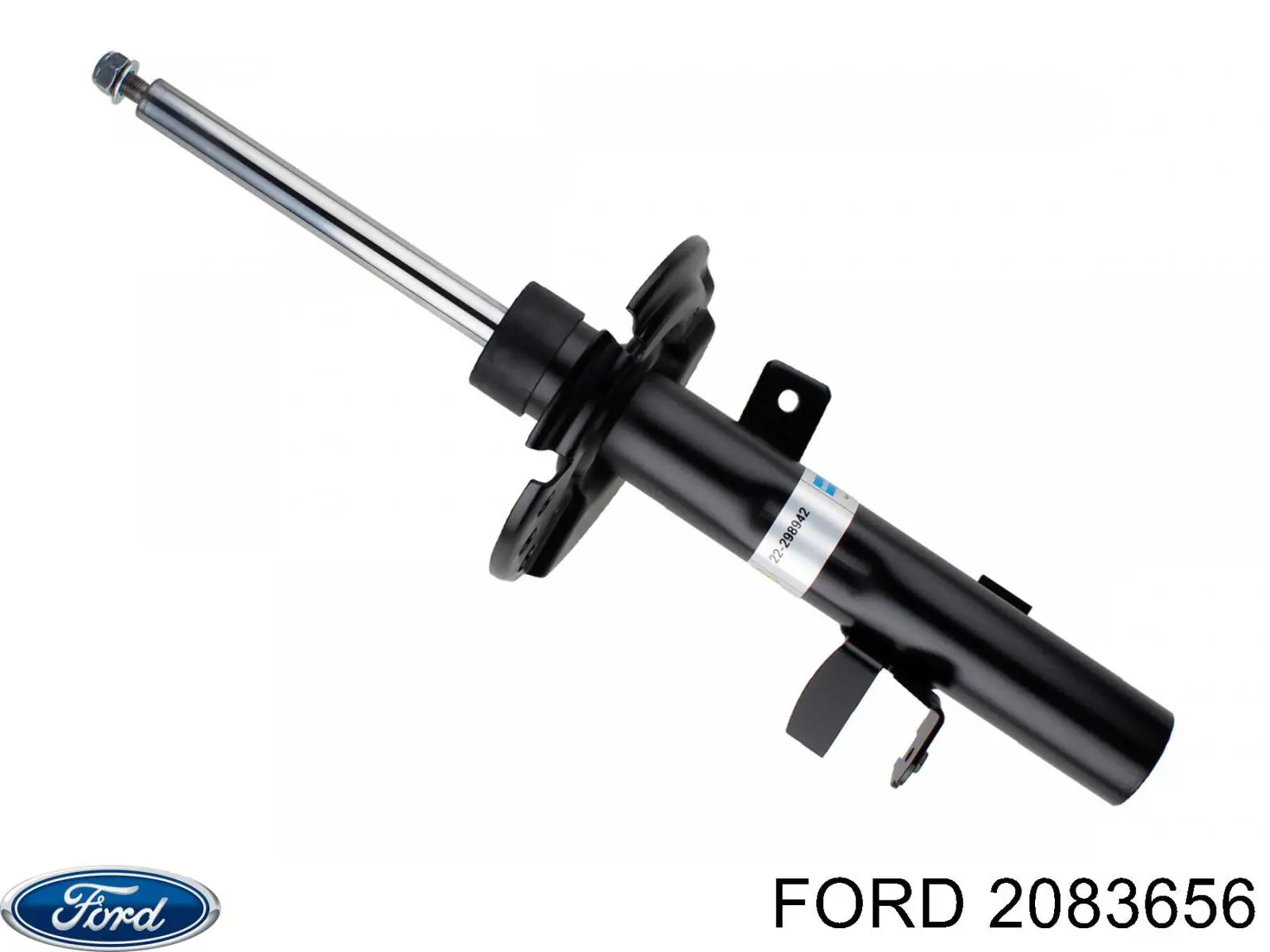 2083656 Ford Amortecedor dianteiro esquerdo