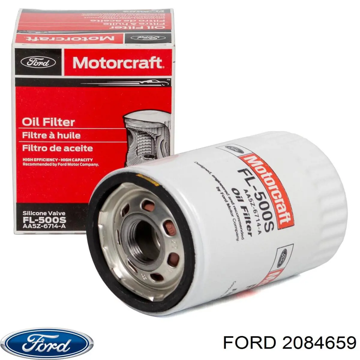 Tampão de panela de motor 2084659 Ford