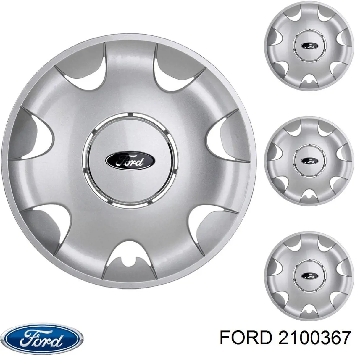 Compre 2100367 Ford Coberta de disco de roda