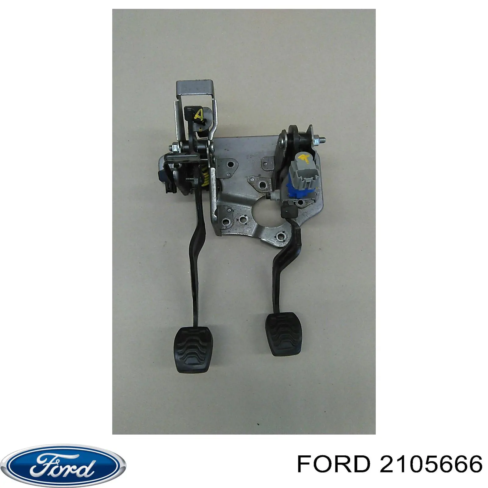 2357819 Ford Consola de pedais, conjunto de pedais