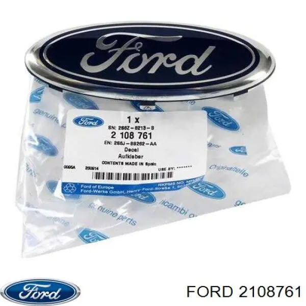 Emblema de grelha do radiador Ford 2108761 preço, a partir de 50,35 USD
