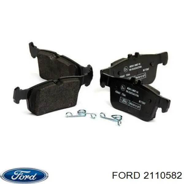 Sapatas do freio traseiras de disco Ford 2110582 preço, a partir de 31,21 USD