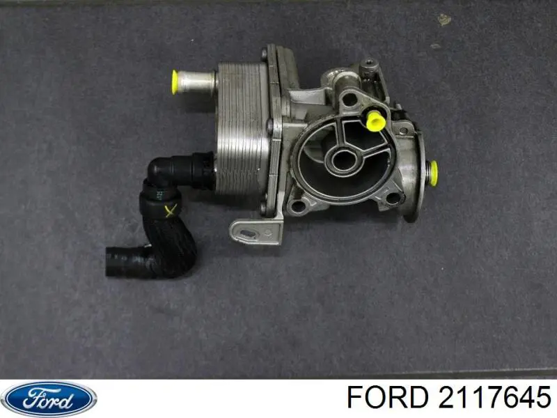 2117645 Ford Radiador de óleo (frigorífico), debaixo de filtro