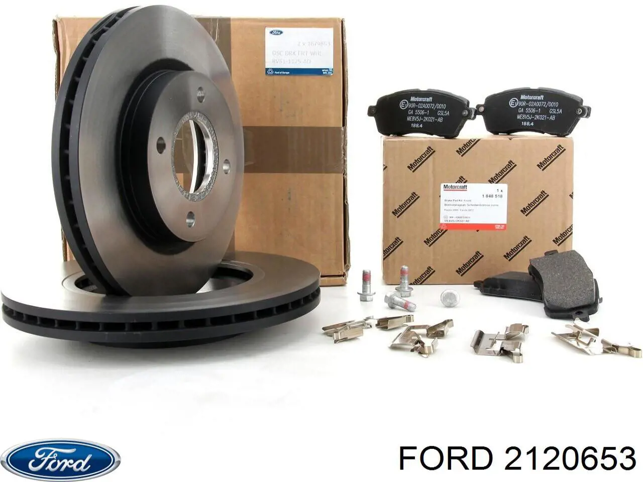 Limpa-pára-brisas do pára-brisas, kit de 2 un. Ford 2120653 preço, a partir de 25,71 USD