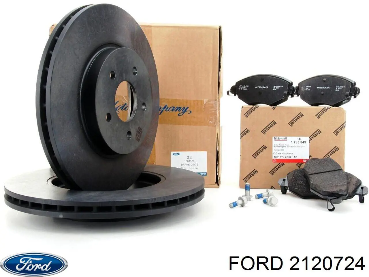 Compre 2120724 Ford Limpa-pára-brisas do pára-brisas, kit de 2 un.