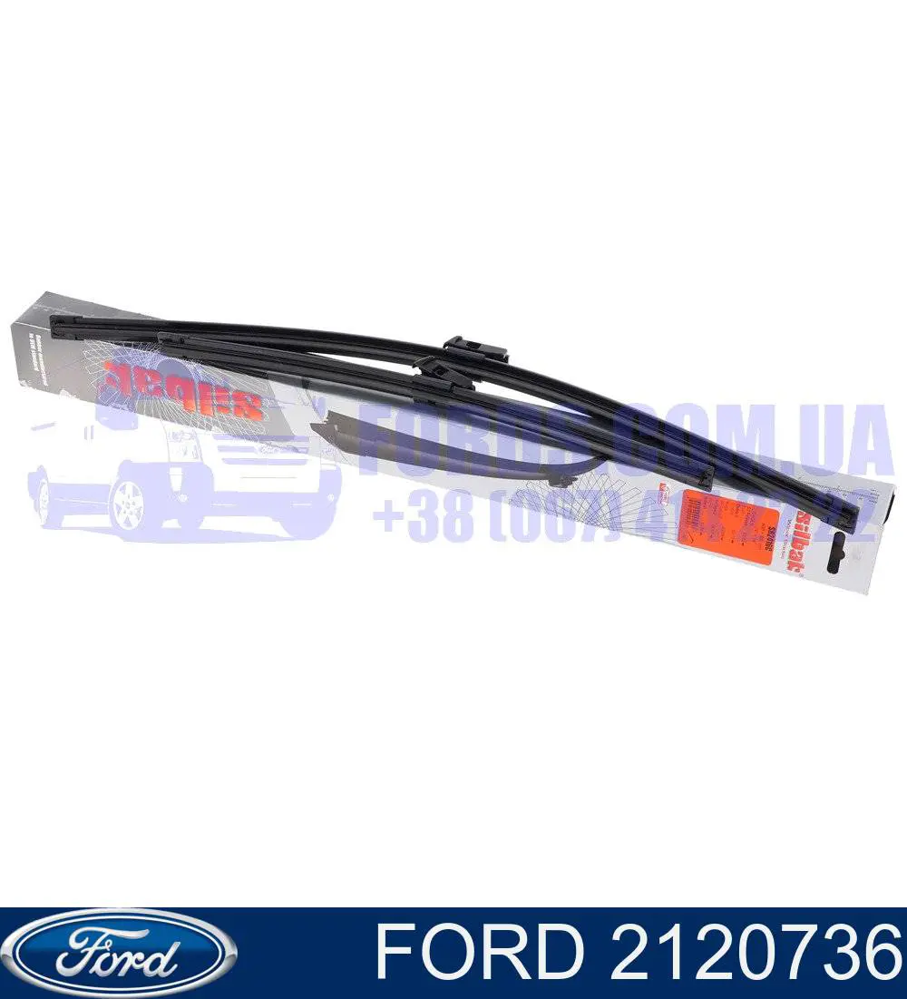 Compre 2120736 Ford Limpa-pára-brisas do pára-brisas, kit de 2 un.