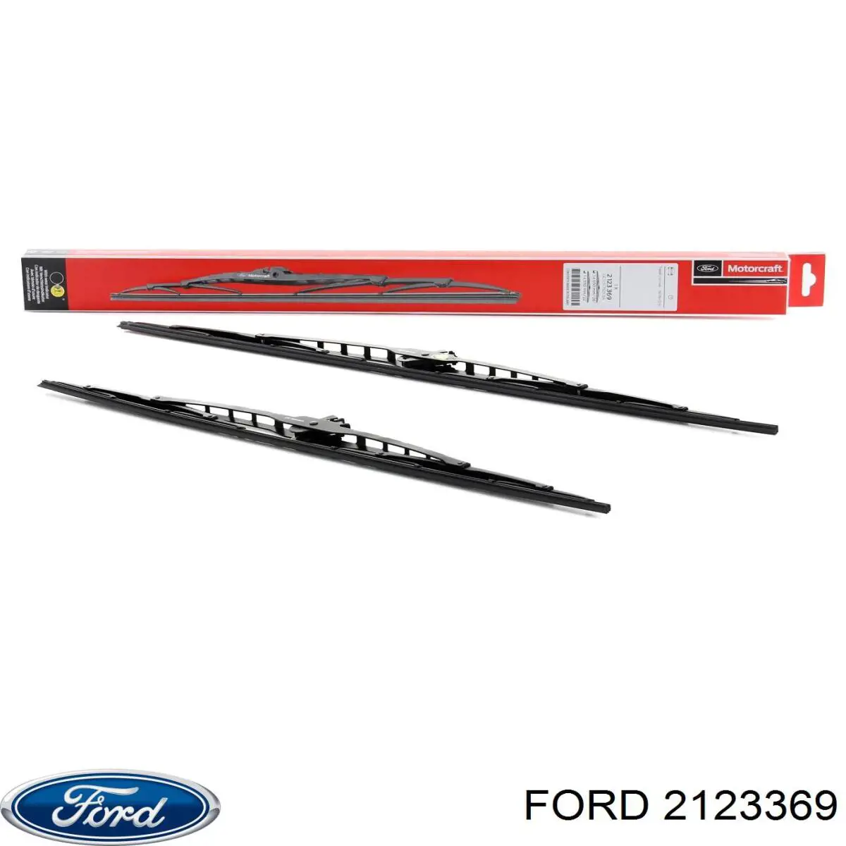 Limpa-pára-brisas do pára-brisas, kit de 2 un. Ford 2123369 preço, a partir de 24,83 USD