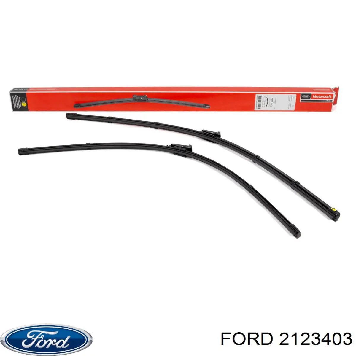 2123403 Ford Limpa-pára-brisas do pára-brisas, kit de 2 un.