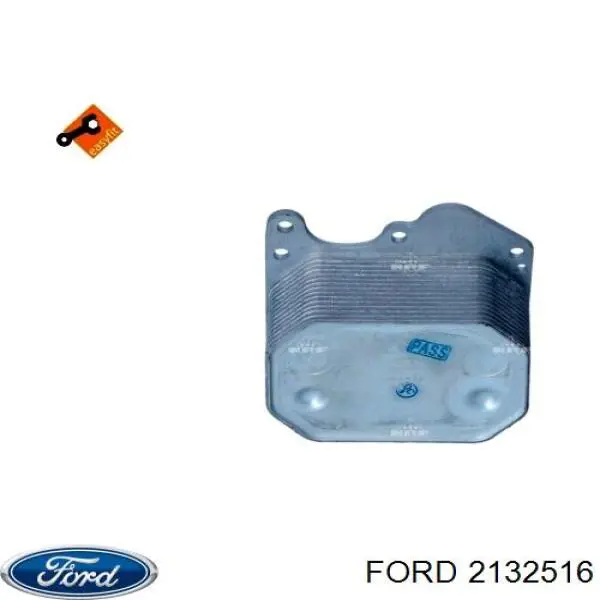 Compre 2132516 Ford Radiador de óleo (frigorífico), debaixo de filtro