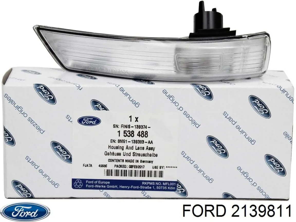 Espelho de retrovisão esquerdo Ford 2139811 preço, a partir de 114,27 USD