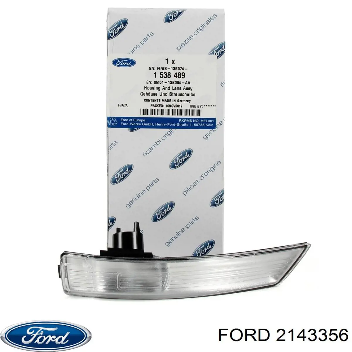 Espelho de retrovisão direito Ford 2143356 preço, a partir de 117,48 USD