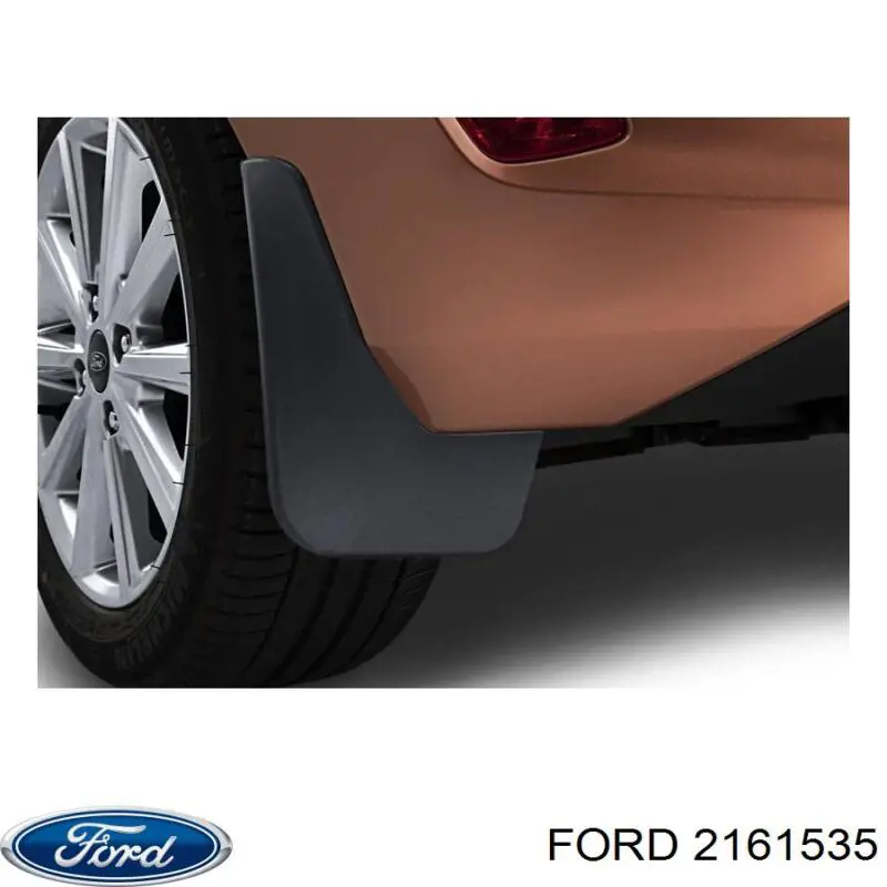 2161535 Ford Protetores de lama traseiros, kit