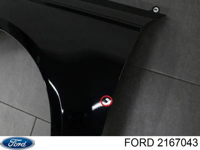 2167043 Ford Pára-lama dianteiro esquerdo