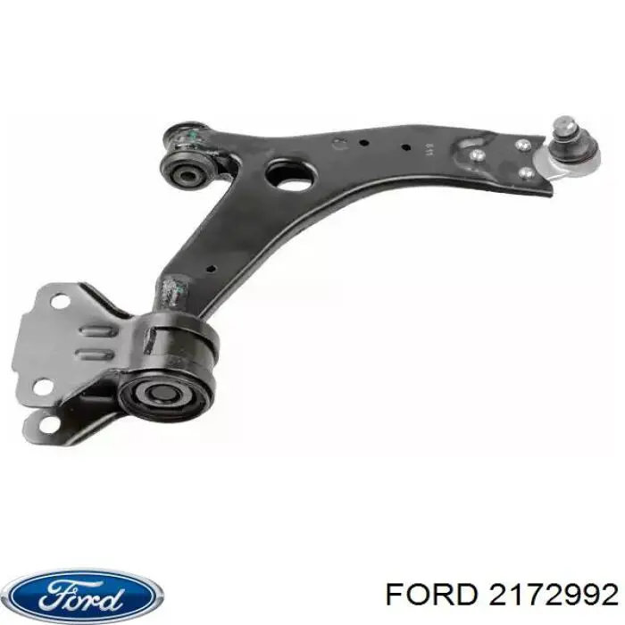 2172992 Ford Braço oscilante inferior direito de suspensão dianteira