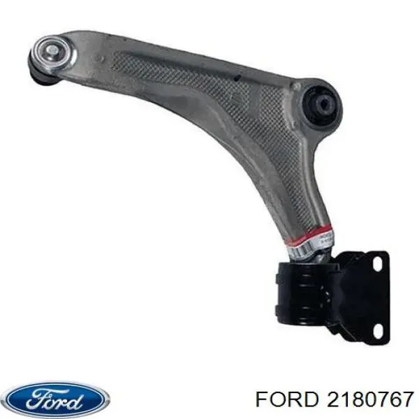2180767 Ford Braço oscilante inferior direito de suspensão dianteira