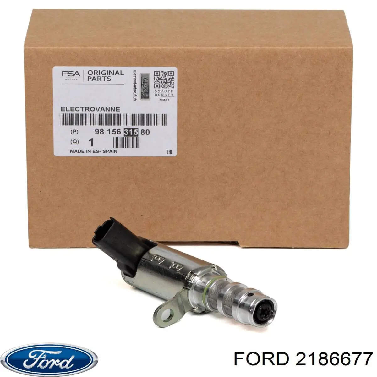 Válvula eletromagnética de posição (de fases) da árvore distribuidora Ford 2186677 preço, a partir de 127,12 USD