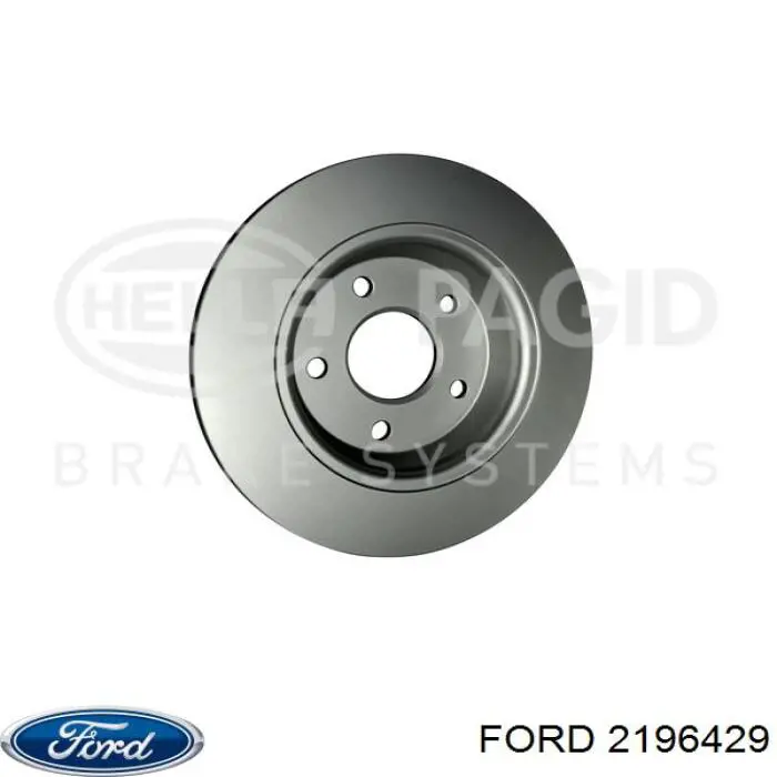 Disco do freio dianteiro 2196429 Ford