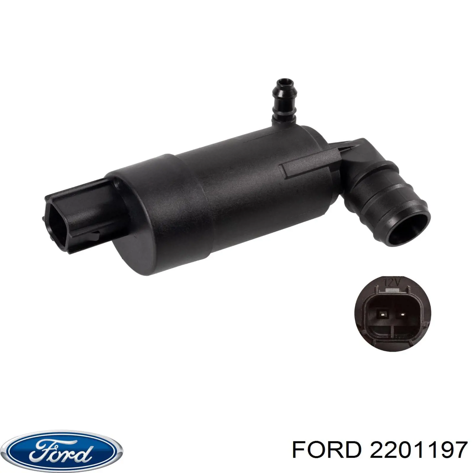 Bomba de motor de fluido para lavador de vidro dianteiro Ford 2201197 preço, a partir de 56,18 USD