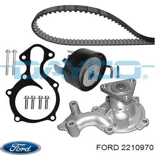 Correia do mecanismo de distribuição de gás, kit Ford 2210970 preço, a partir de 268,28 USD
