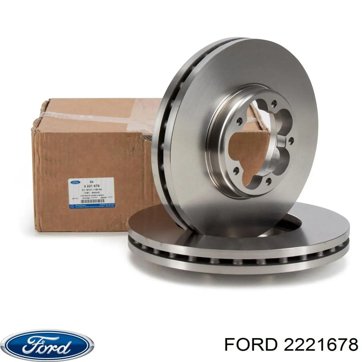 2221678 Ford Disco do freio dianteiro